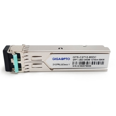 Приемопередатчик 80km SMF волокна 1000BASE-CWDM для Cisco CWDM-SFP-xxxx
