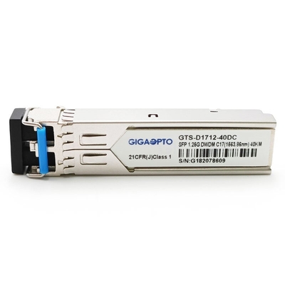 100GHz C17-C61 1000BASE-DWDM SFP 40km SMF для Cisco DWDM-SFP-xxxx-40