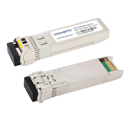 приемопередатчики Cisco ZR 10G BIDI совместимые для SMF SFP-10G-BX80D