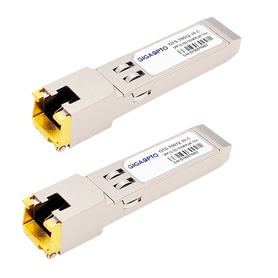 Медный модуль приемопередатчика SFP 10/100/1000BASE-T оптически для GLC-TA