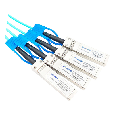 100G QSFP28 к оптическому кабелю AOC 4x25G SFP28 активному для Cisco QSFP-4SFP25G-AOC