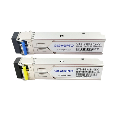 1000BASE модуль приемопередатчика 10km WDM BIDI T1310nm R1550nm для HP SFP-1G-BXD-10