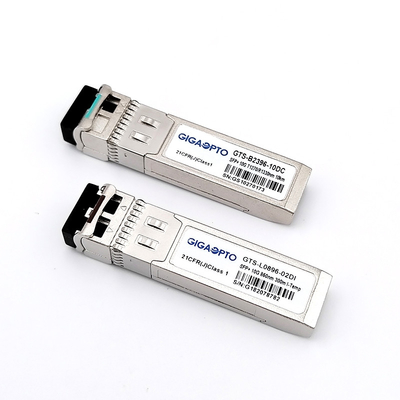 Однорежимный оптический приемопередатчик SFP+ с типом разъема DDM